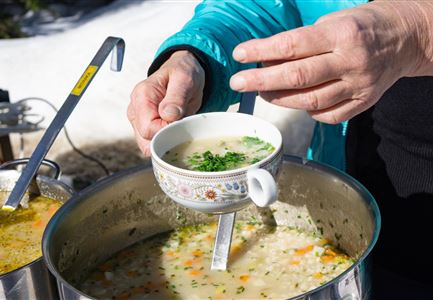 Ausgabe Fastensuppe