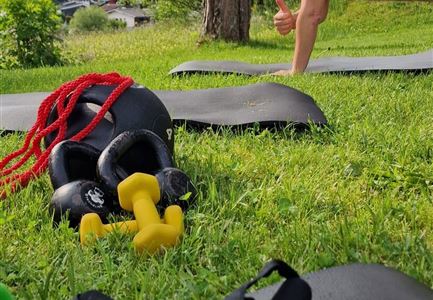 Fitness am Morgen