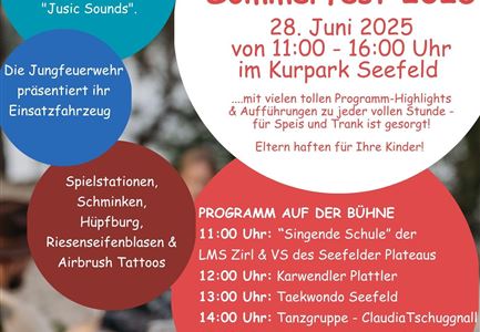 Programm Sommerfest