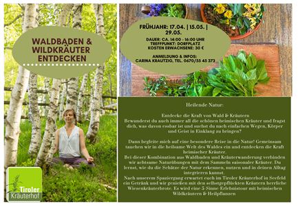 Waldbaden & Wildkräuter