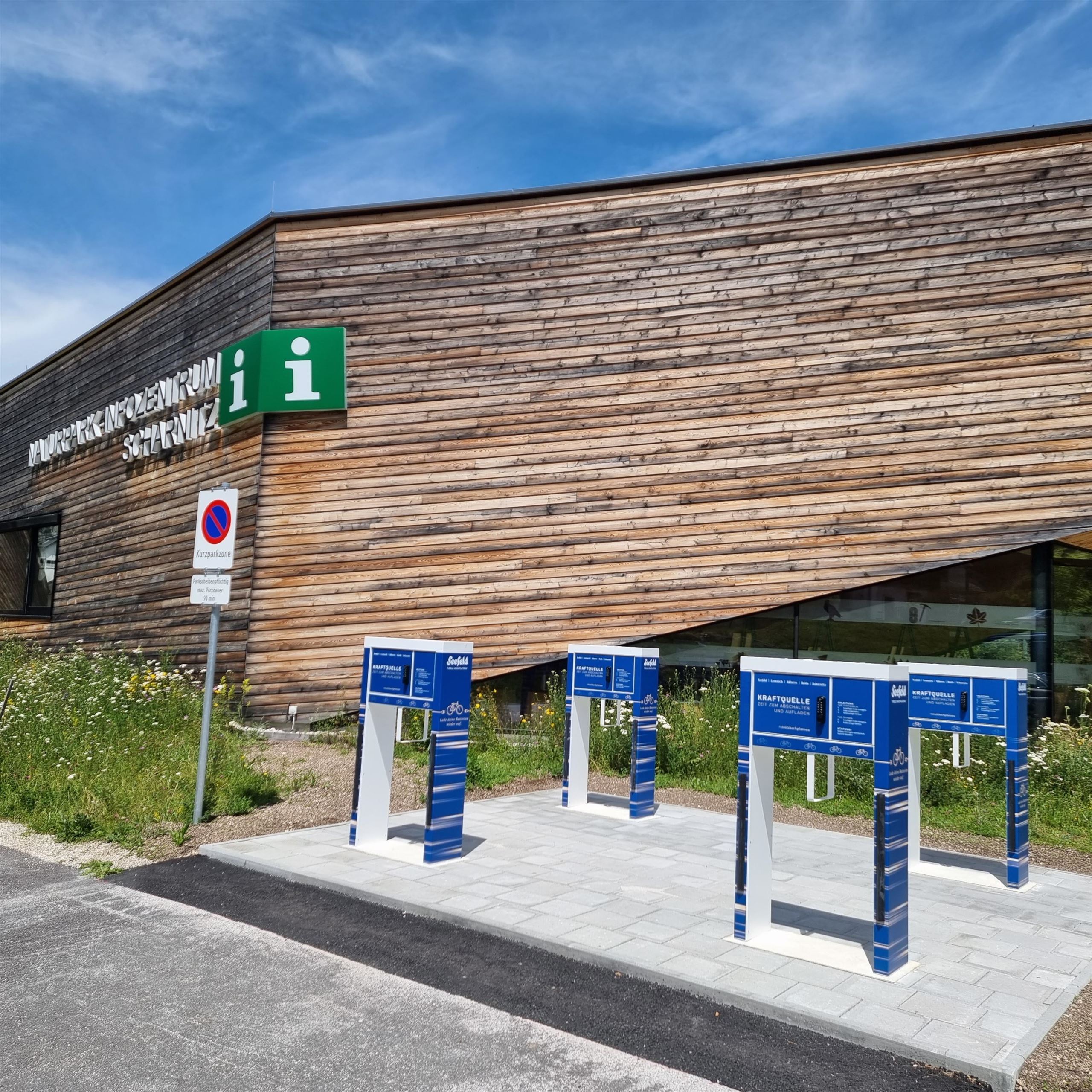 Picture of E-bike charging station in Scharnitz