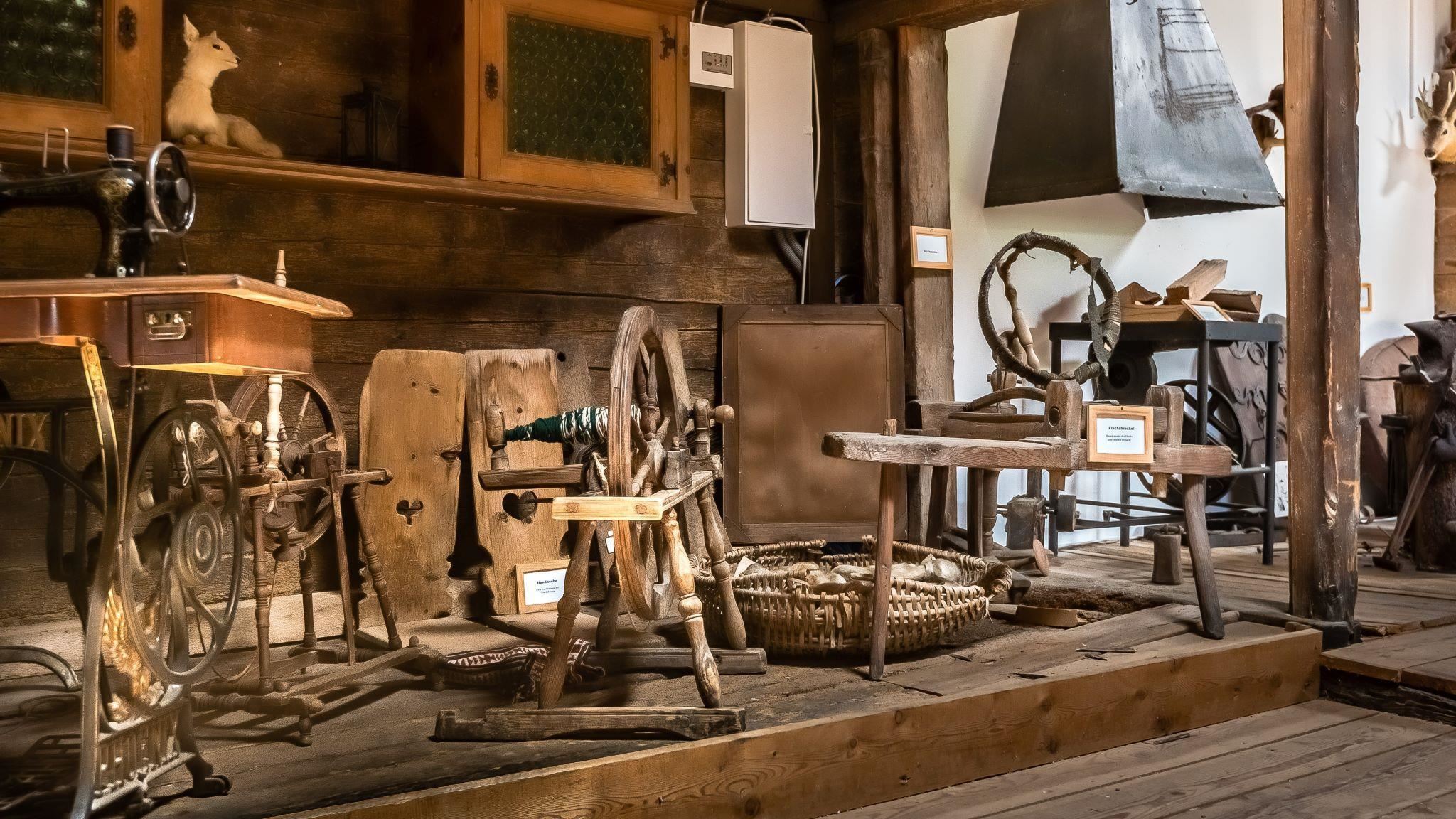 Bergbauernmuseum beim Landgasthof Ropferstub'm
