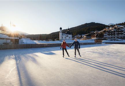 Eislaufen in Seefeld