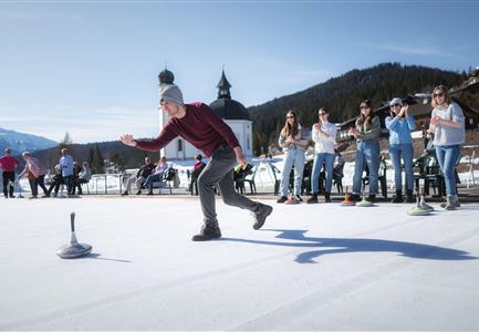 Eisstock-Schießbahnen Kongresszentrum Seefeld