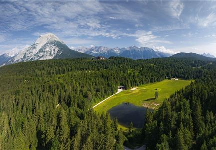 Lottensee im Sommer - Drohnenaufnahme