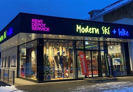 Modern Ski Außenansicht