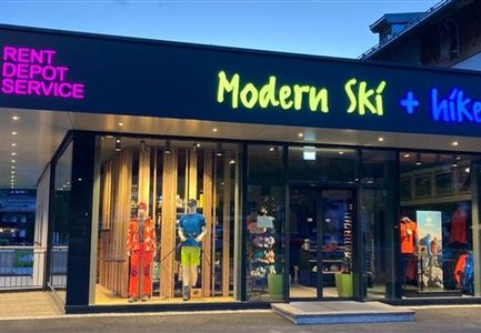 Modern Ski Außenansicht