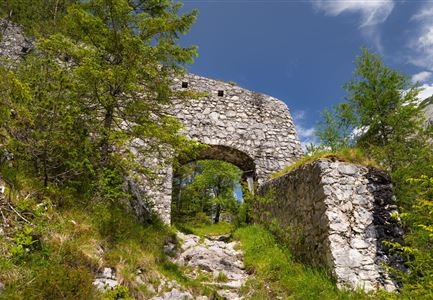 Porta Claudia Scharnitz - Eingangstor