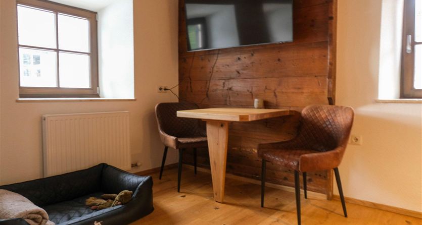 Seating area in the kitchen 