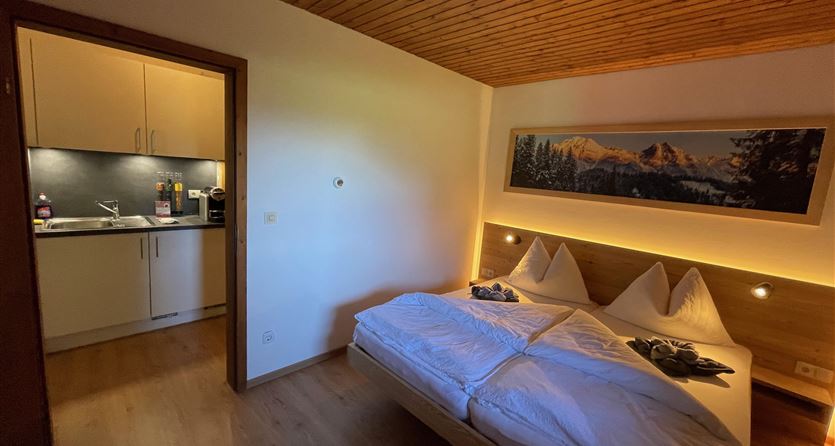 No. 23: 2 room apartment with kitchenette and balcony