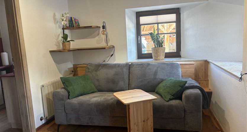 Sofa bed in the living room