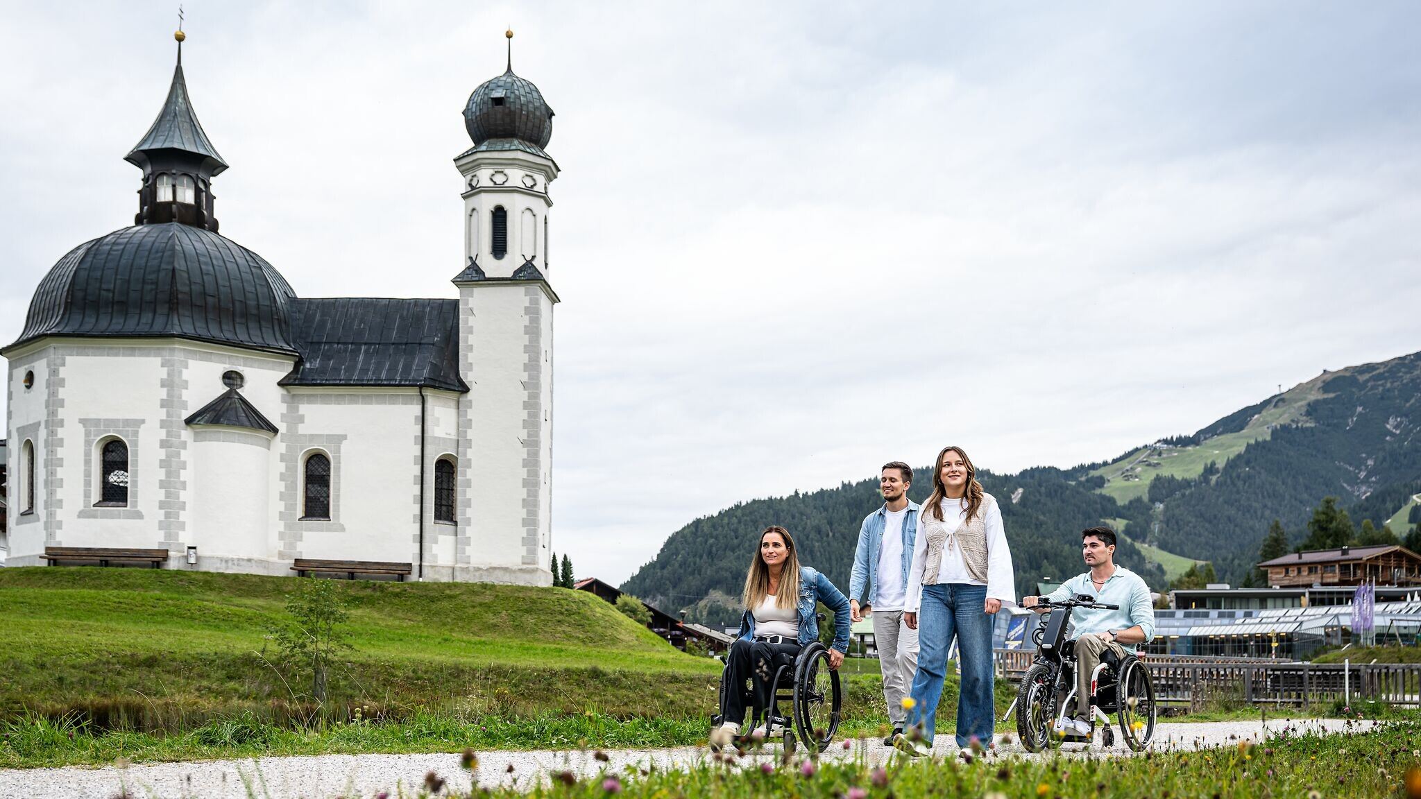 Rolli-Rundwanderung Seekirchl - Sprungschanze