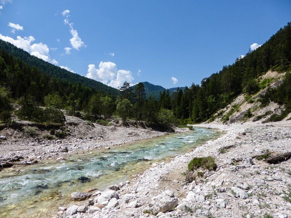 Karwendel Höhenweg - Gehrichtung Reith-Scharnitz (Etappe 6): Hallerangerhaus - Scharnitz