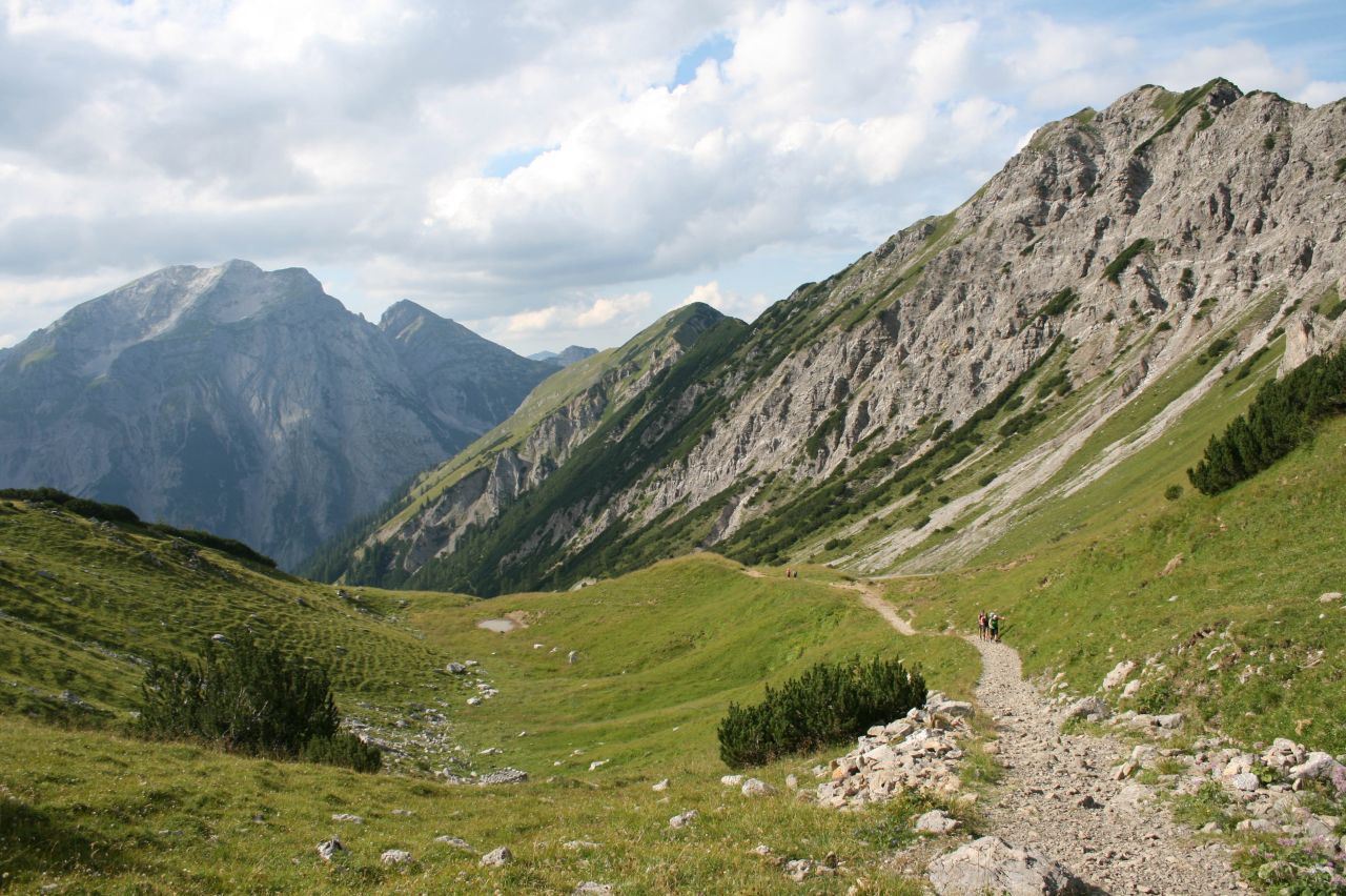 Adlerweg-Etappe 10: Falkenhütte – Karwendelhaus