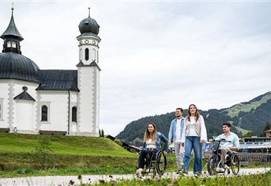 Barrierefreie Wanderung am Seekirchl