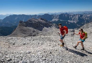 Ascent to the Ödkarspitzen