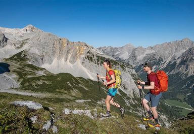 Ascent to the Westliche Ödkarspitze