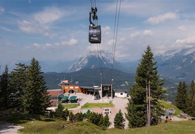 Bergbahn Rosshütte im Sommer