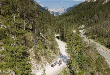 Biketour im Hinterautal