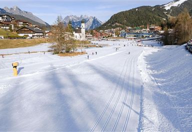 Practice area at the Seekirchl Seefeld