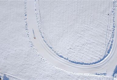 Cross-country skiing practice area Seefeld