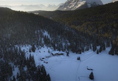 Wildmoosalm in winter