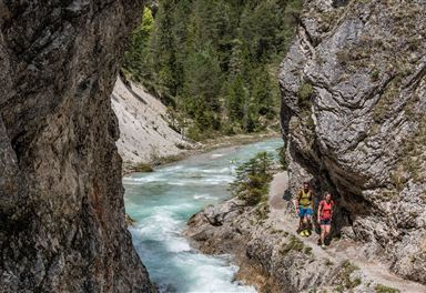 Wanderung durch die Gleirschklamm