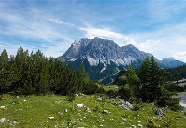 View of the Zugspitze