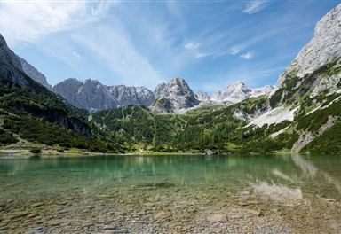 Seebensee in the Gaistal valley