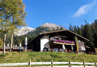 Gaistalalm in autumn