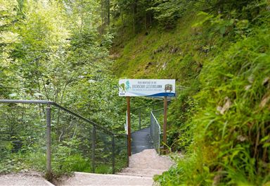Eingang zum Klammsteig