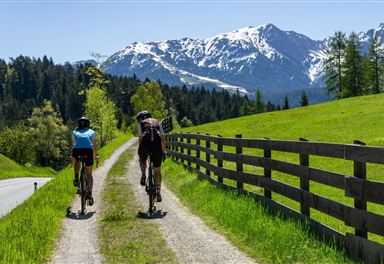 Gravel bike connection Leutasch - Seefeld