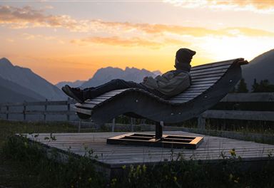 Rest area at Gschwandtkopf