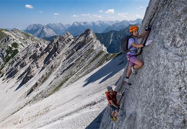 Haymon-Klettersteig an der Reitherspitze