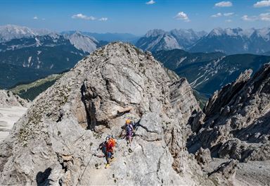 Haymon-Klettersteig an der Reitherspitze