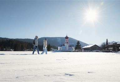 Winter hike in Leutasch
