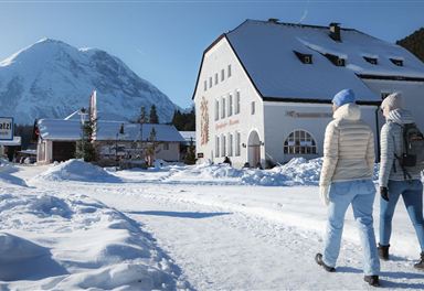 Winter hike at Kirchplatzl Leutasch