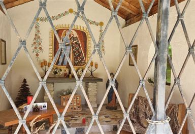 Innenansicht der Birzlkapelle