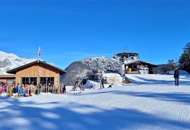 Katzenkopfhütte im Winter