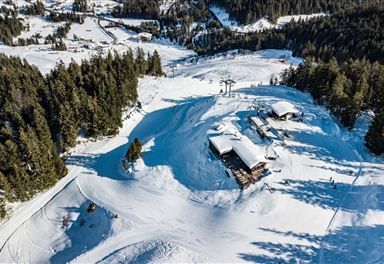 Katzenkopfhütte Leutasch in winter