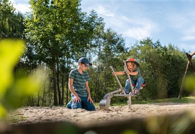 Children at the Leutasch playground