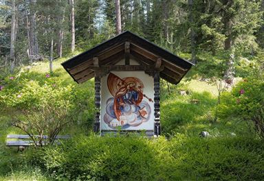 Bildstock am Kulturwanderweg Reith