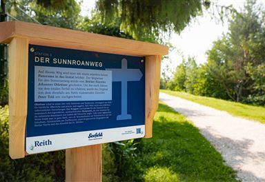 Infotafel Sunnroanweg Reith