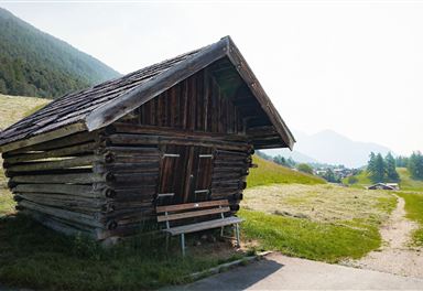 Heustadl am Kulturwanderweg Reith