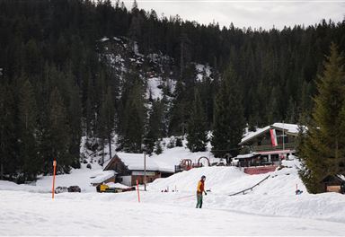 Cross-country skiing at the Wildmoosalm