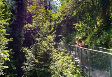 Steg in der Leutascher Geisterklamm