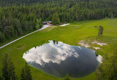 Lottensee mit Lottenseehütte