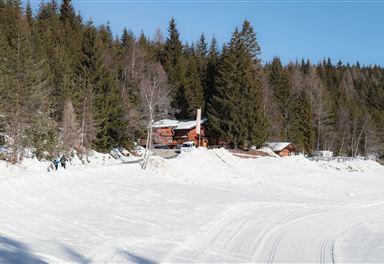 Lottenseehütte im Winter