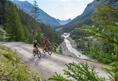 E-Biken im Hinterautal