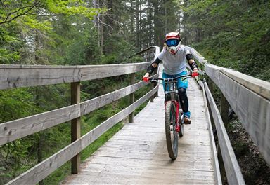 Mountain biking at Katzenkopf
